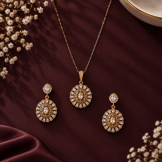 Pearl Pendant Set