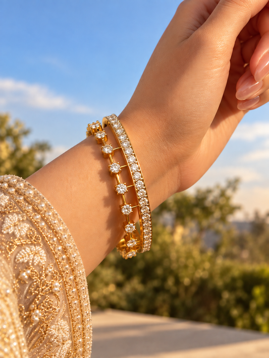 Diamond Bangle
