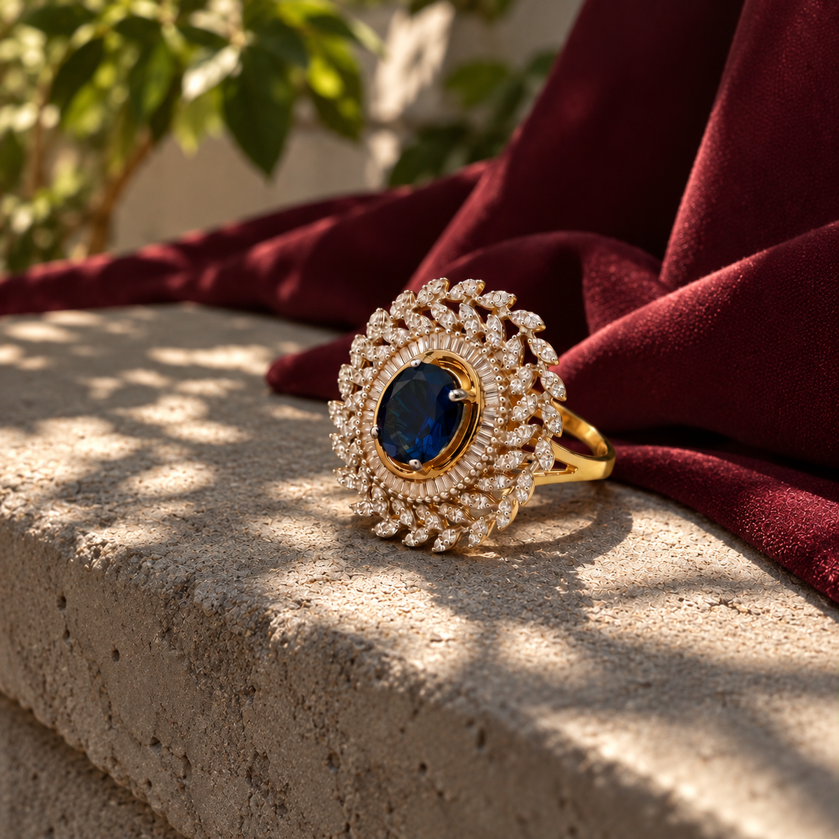 Blue Stone Ring